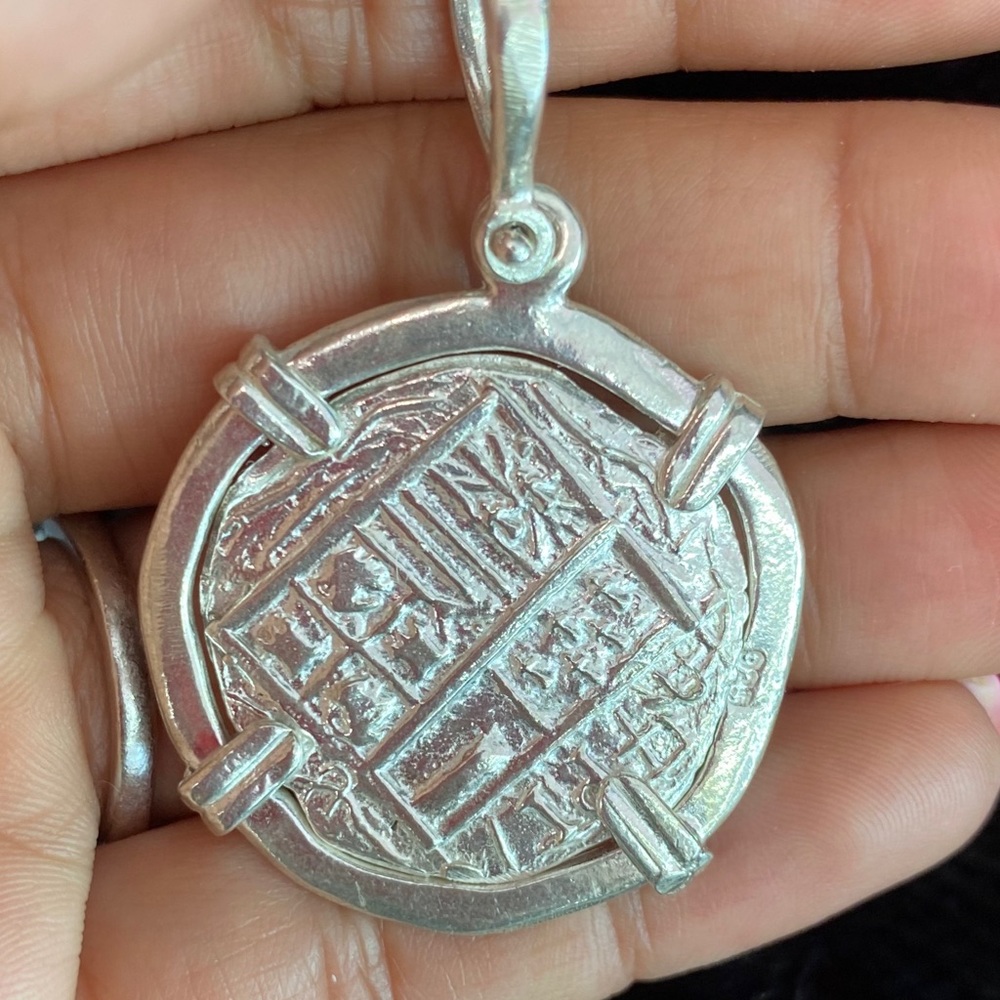 Atocha silver coin pendant - Picture 2 of 6